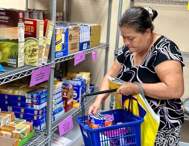 The Catholic Charities Center’s Choice Food Pantry is officially reopened in Montgomery County. The pantry is open from 9 a.m. to 12:15 p.m. and 1-4 p.m. on Tuesdays and Thursdays for those facing food insecurity. It is closed the week of the first Tuesday of the month. Learn more at https://bit.ly/4eEiy3i #CCADW #foodpantry #MontgomeryCountyMd